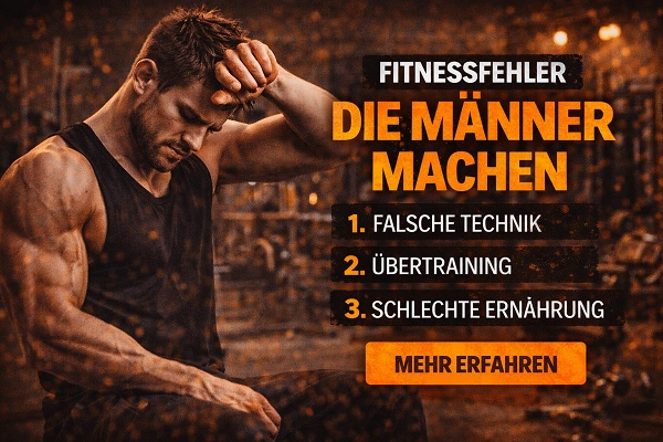 fitnessfehler die männer machen - die erklärung