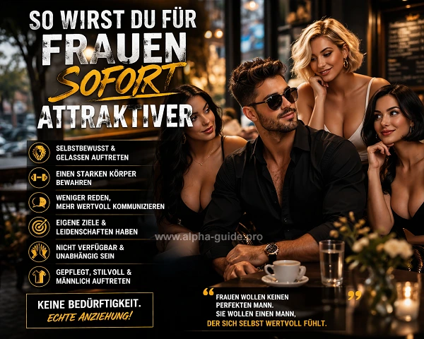 so wirst du sofort fuer frauen attraktiver