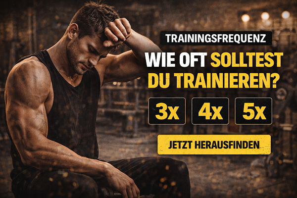 wie oft trainieren als mann in der woche